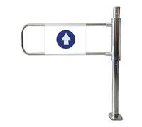 Supermercato Entrata Sicurezza Cancello,Cancello Unidirezionale A Chiusura Automatica,Magazzino Oscillazione Cancello,Porta A Mezza Vita In Metallo,Cancello Automatico A Battente(50cm/19.6in)