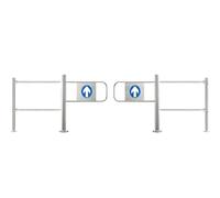 Supermercato Entrata Sicurezza Cancello,Porta Di Sicurezza Con Freno A Battente,Porta A Battente Automatica Per Negozi,Magazzino Oscillazione Cancello A Chiusura Automatica(170x100cm)