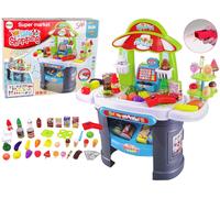 Supermercato Giocattolo per Bambini con Scanner e Articoli Alimentari