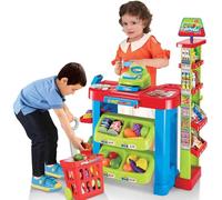 Supermercato Giocattolo per Bambini Supermarket Registratore Cassa 70 Accessori