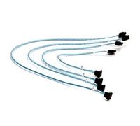 Supermicro 4 x Round cavo SATA 0,43 m Nero, Blu, Bianco
