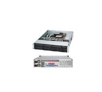 Supermicro 825TQC-R802LPB Supporto Nero 800 W (2U CHASSIS 8X3.5HS SAS3/SATA3,2X3
