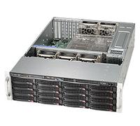 E_0001_2197740 Supermicro Supermicro 836BE1C-R1K03B vane portacomputer Rack Blac