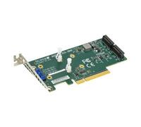 Supermicro - Aoc-slg3-2m2 - Pcie - M.2 - Basso Profilo - Pcie 3.0 - Verde - 10 - 55 à'â°c