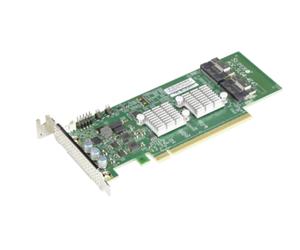Supermicro AOC-SLG4-4E4T-O scheda e adattatore di interfacce Interno PCIe - Nouvo
