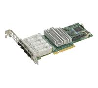 Supermicro AOC-STG-I4S Interno Cablato PCI Express Ethernet 8000 Mbit/s Argento