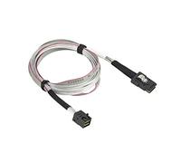 SUPERMICRO CBL-SAST-0507-01 Cavo Serial Attached SCSI (SAS) Grigio/Rosso 0,8 m