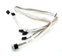 Supermicro CBL-SAST-0556 cavo Serial Attached SCSI (SAS) Nero, Bianco
