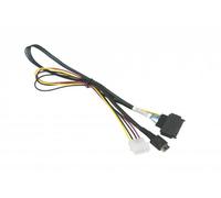 Supermicro CBL-SAST-0956 cavo Serial Attached SCSI (SAS) 0,55 m Nero, Rosso, Giallo