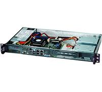 Supermicro CSE-505-203B Sistema Barebone per Server Rastrelliera (1U)