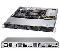 Supermicro CSE-813MFTQC-505CB vane portacomputer Portabagagli Nero 500 W