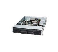 Supermicro - SuperChassis 825TQC-600LPB, Portabagagli, Server, EATX, 2U, HDD, Rete, Potenza, Mancanza di corrente, System, 5 - 35 °C - SPEDIZIONE GRATUITA