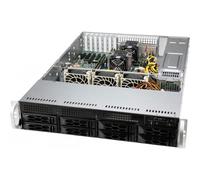 Supermicro CSE-LA25TQC-R609LP computer case Supporto Nero 600 W (Server Geh Supe