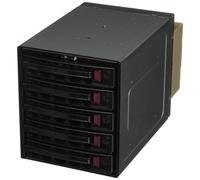 Supermicro CSE-M35TQB Rack mobile SAS/SATA hot swap 5 in 3 (nero)