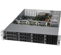 Supermicro CSE LA26AC12-R920LP1 - Montaggio rack - 2U - enhanced E-ATX - SATA/SAS/NVMe 920 Watt - Schwarz