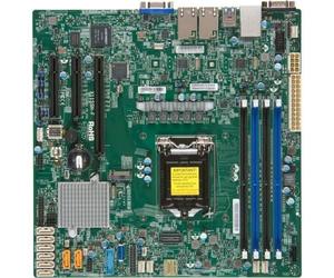Supermicro MBD-X11SSH-F-O X11SSH-F - Scheda madre - micro ATX - Presa LGA1151 - C236 - USB 3.0 - 2 x Gigabit LAN - scheda grafica integrata