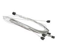 Supermicro MiniSAS HD/4 SATA 0,75 m Grigio, Bianco - Nouvo