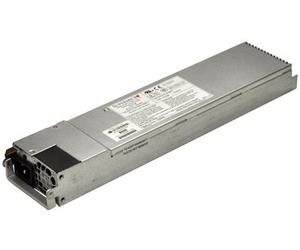 Supermicro PWS-741P-1R power supply unit - power supply units (100-240 V, 50-60 Hz, 1U, 80 PLUS, Server, Stainless steel)