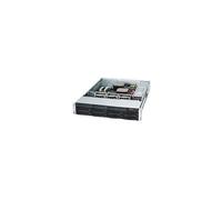 Supermicro SC825TQC-600LPB Supporto Nero 600 W (2U CHASSIS 8X3.5HS SAS3/SATA3,8x