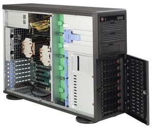 Supermicro SuperChassis 743AC-668B Full Tower Nero 668 W - Nouvo