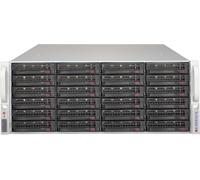 Supermicro SuperChassis 846BE2C-R1K03JBOD array di dischi Armadio (4U) Nero