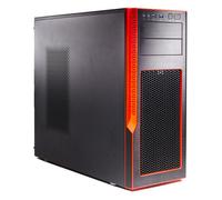 Supermicro SuperChassis GS50-000R Midi Tower Nero, Rosso