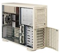 Supermicro SuperServer 7043L-8R Server 4U 2 vie RAM 0 MB SCSI hot-swap 3.5" Nessun disco rigido RAGE XL Gigabit Ethernet Monitor: nessuno