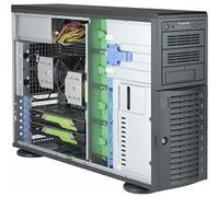 Supermicro SuperWorkstation 7049A-T Intel® C621 LGA 3647 Rack (4 U) Nero - Server barebone (Intel® C621, LGA 3647, 10,4 GT/s, Intel® Xeon®, DDR4-SDRAM, 2000 GB)