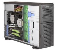 Supermicro SuperWorkstation 7049A-T Intel® C621 LGA 3647 (Socket P) Armadio (4U) Nero