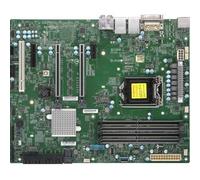 Supermicro X11SCA Workstation - Scheda madre - Chipset Intel - Socket H4 LGA-1151-64 GB DDR4 SDRAM massima - DIMM, UDIMM - 4 x slot di memoria - Gigabit Ethernet - 4 x porte USB 3.1 - HDMI - DVI - 8 x