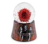 Supernatural Anti-possession Simbolo Si Illuminano Mini Neve Globe 7cm Alto