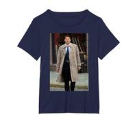 Supernatural Castiel Ass Butt Maglietta, Donna Plus-Size, Navy, 1X