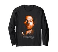 Supernatural Castiel Portrait Maglia a Manica