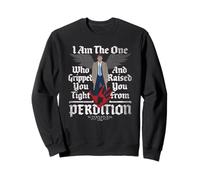 Supernatural Castiel Raised from Perdition Felpa