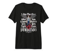 Supernatural Castiel Raised from Perdition Maglietta Premium