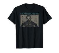 Supernatural Dean Mug Shot Maglietta