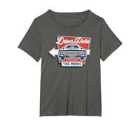 Supernatural Driver Picks Maglietta, Donna Plus-Size, Asfalto, 1X