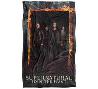 Supernatural Fire Frame Coperta super morbida al tatto setoso - 91 x 147 cm