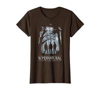 Supernatural Join The Hunt Silhouette Maglietta, Donna, Marrone, L
