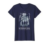 Supernatural Join The Hunt Silhouette Maglietta, Donna, Navy, XS