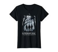 Supernatural Join The Hunt Silhouette Maglietta, Donna, Nero, 3XL