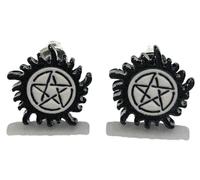 Supernatural Orecchini A Lobo Dean Sam Winchester Demoni Pentacolo Serie Cosplay