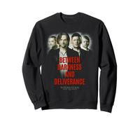 Supernatural Sam Dean Crowley Castiel Between Darkness Felpa