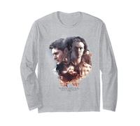 Supernatural Sam Dean Crowley Circle Maglia a Manica