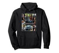 Supernatural Sam Dean Squares Felpa con Cappuccio