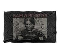 Supernatural Sam Mug Shot Coperta super morbida al tatto setoso - 91 x 147 cm