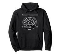 Supernatural Saving People and Hunting Felpa con Cappuccio, Unisex per adulti, Nero, M