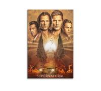 Supernatural Season 15, poster decorativo da parete su tela, stampa artistica moderna, per camera da letto, per camera da letto, 40 x 60 cm