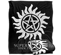 SUPERNATURAL Silky Touch Super Soft Throw Blanket 152 x 127 cm