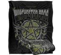 SUPERNATURAL Silky Touch Super Soft Throw Blanket 152 x 127 cm